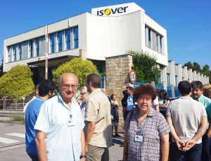 Project Manager Eleonora Paris at Isover Facility