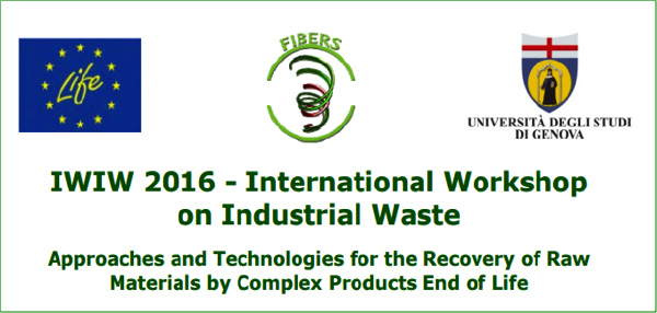 IWIW 2016 - International Workshop on Industrial Wastes